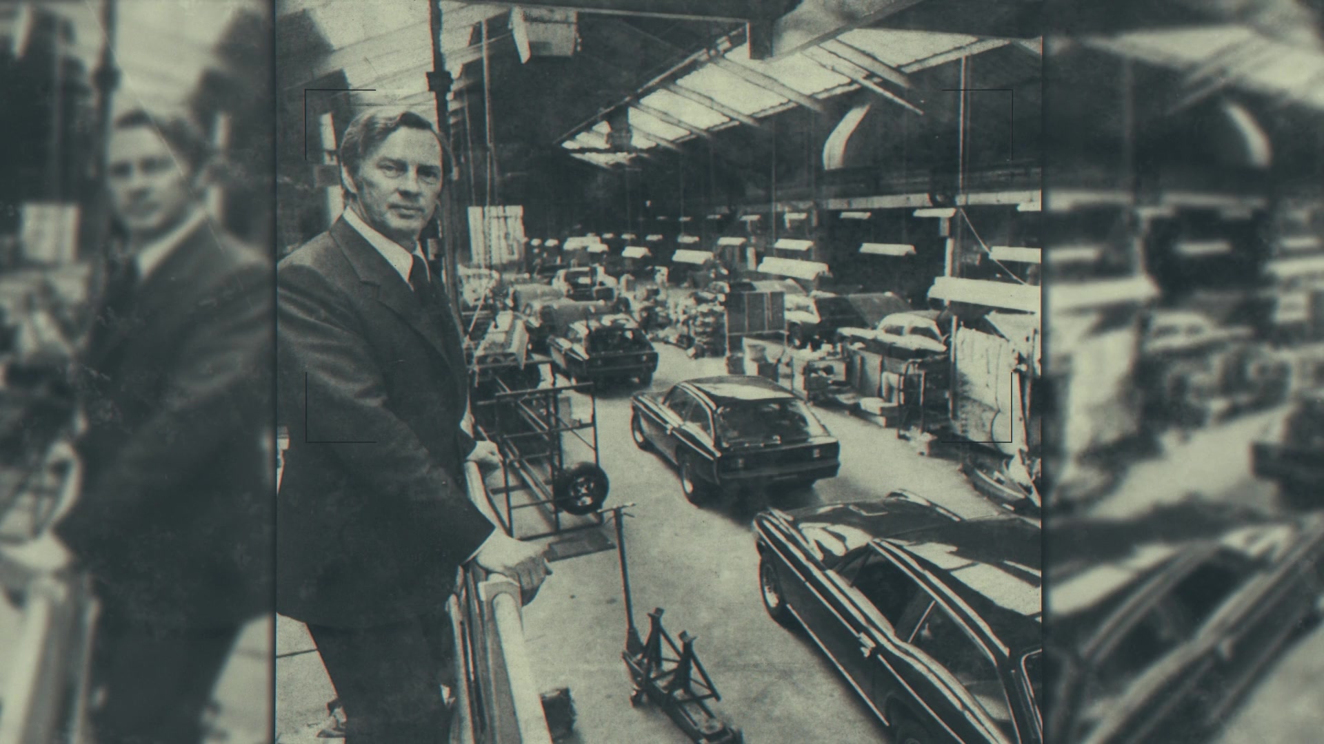 Kjell Qvale — Jensen Motors Factory, Bromwich, England