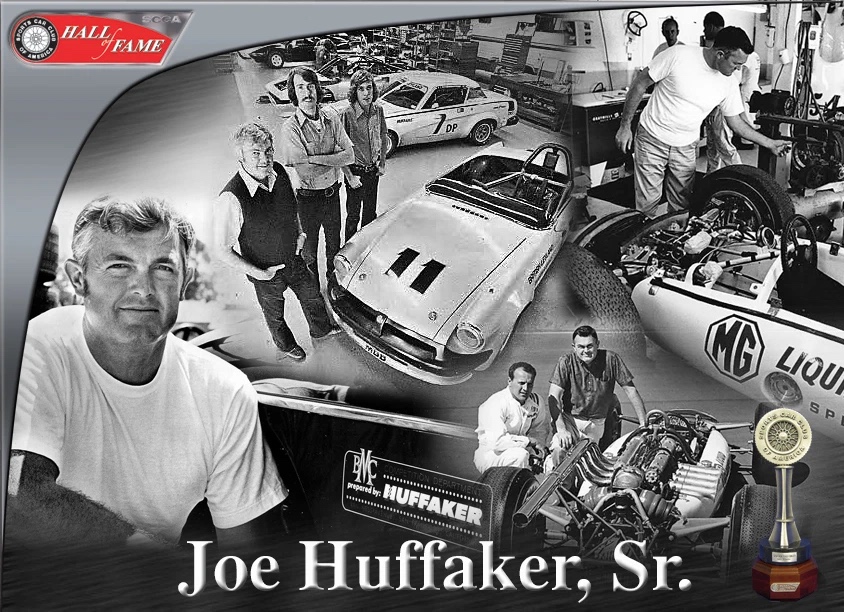 Joe Huffaker Sr. — SCCA Hall of Fame tribute
