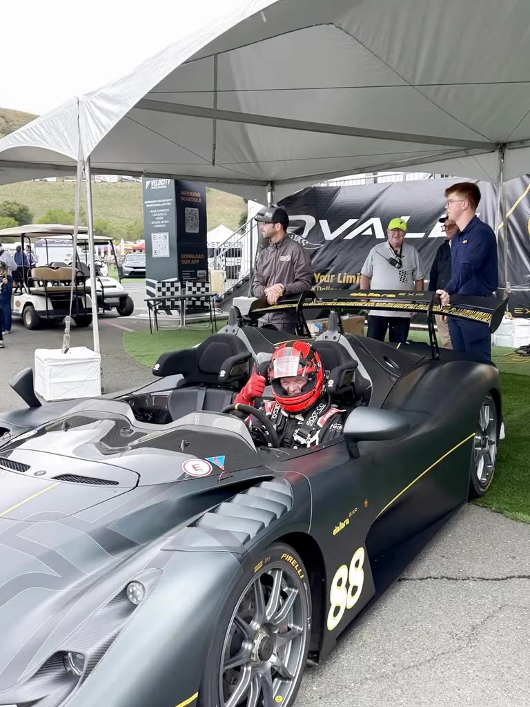 Dallara — Ethan Shippert — leaving the paddock